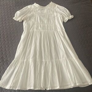 Girl’s white New Society Dress